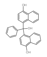 Bis(4-hydroxy-1-naphthyl)benzyl Alcohol